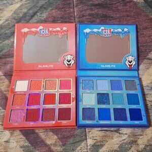 Glamlite ICEE Cherry & Blue Raspberry Palette Duo – Discontinued – Brand New